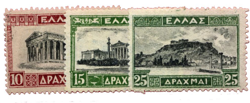 n°359/361* - Timbre GRECE Poste