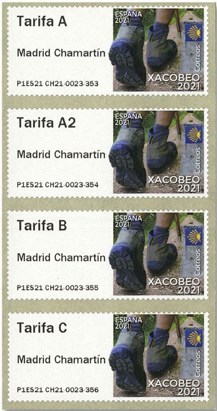 n° 170 - Timbre ESPAGNE Timbres de distributeurs