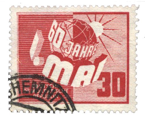 n°5 obl. - Timbre ALLEMAGNE RDA Poste