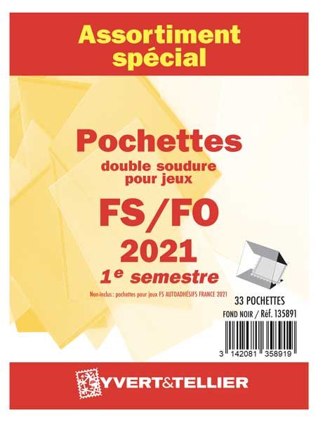 Assortiment de pochettes (double soudure) : 2021 - 1er semestre