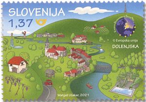 n° 1234 - Timbre SLOVENIE Poste