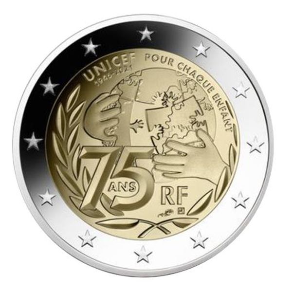 2 EUROS COMEMORATIVAS 2012 : FRANÇA - ABBE PIERRE