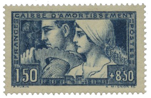 nr. 252b -  Stamp France Mail