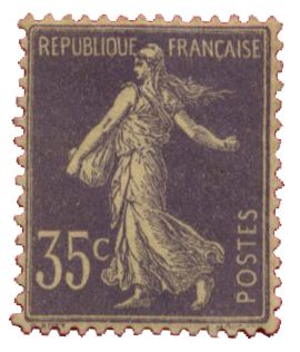 n.o 136 -  Sello Francia Correos