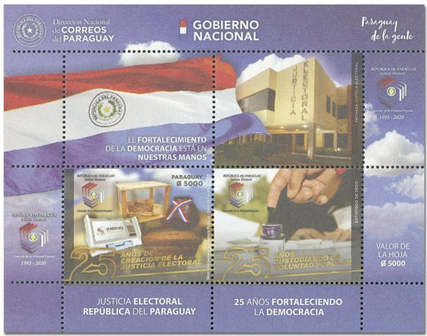 n° 486 - Timbre PARAGUAY Blocs et feuillets