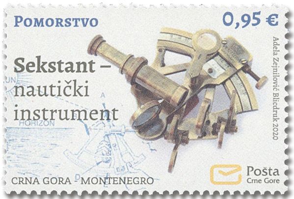 n° 454 - Timbre MONTENEGRO Poste