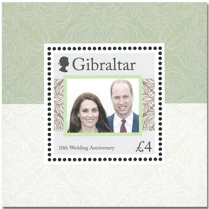 n° 2013 - Timbre GIBRALTAR Poste