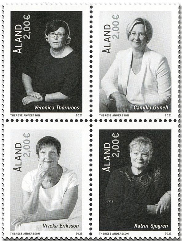 n° 504/507 - Timbre ALAND  Poste