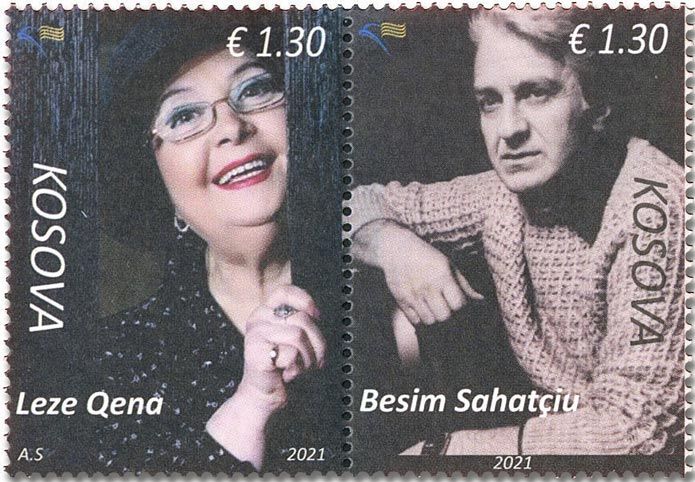 n° 370/371 - Timbre KOSOVO Poste