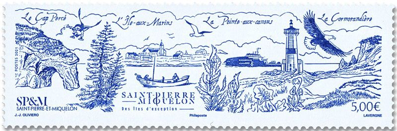 n° 1268 - Timbre Saint-Pierre et Miquelon Poste