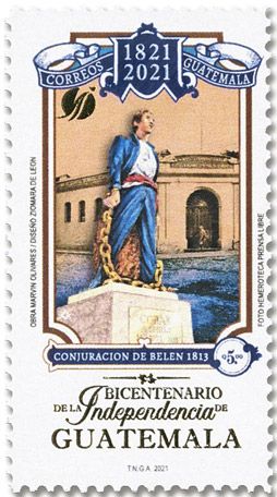 n° 753/757 - Timbre GUATEMALA Poste