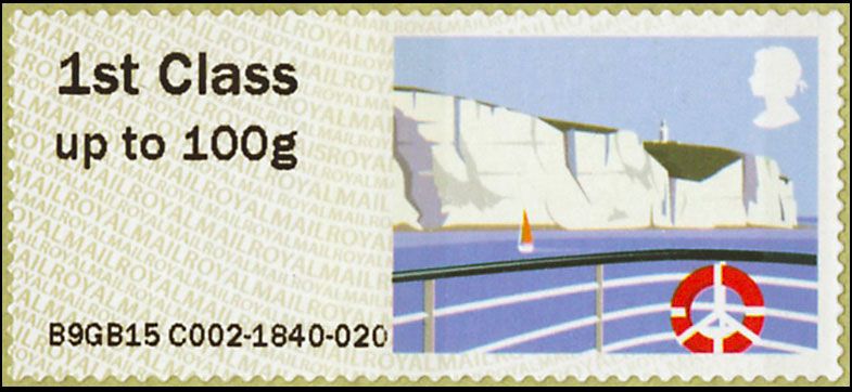 n° 92/97 - Timbre GRANDE-BRETAGNE Timbres de distributeurs