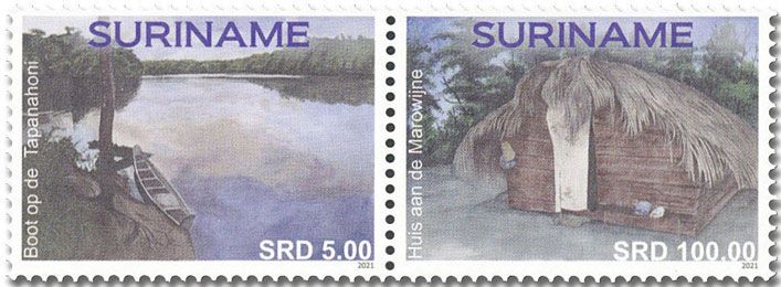 n° 3051/3052 - Timbre SURINAM Poste