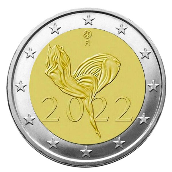 2 EURO COMMEMORATIVE 2022 : FINLANDE (100 ans du ballet National)