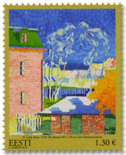 n° 747 - Timbre ESTONIE Poste