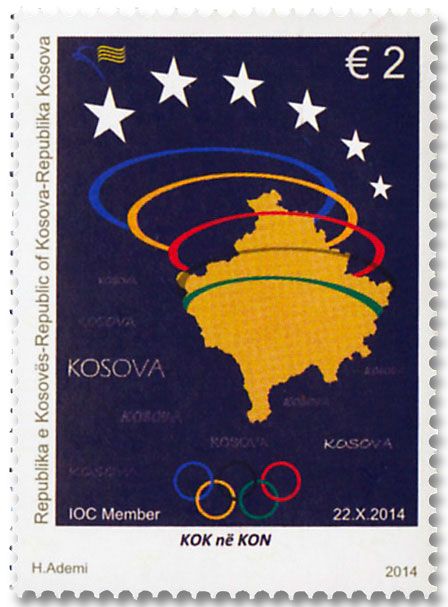 n° 175 - Timbre KOSOVO Poste