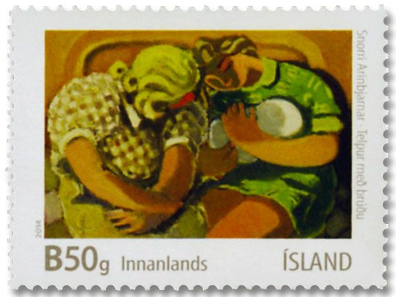 n° 1371/1374 - Timbre ISLANDE Poste