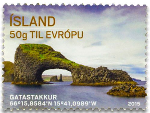 n° 1379/1380 - Timbre ISLANDE Poste