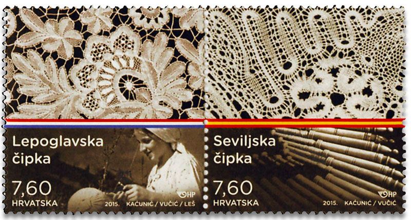 n° 1082/1083 - Timbre CROATIE Poste