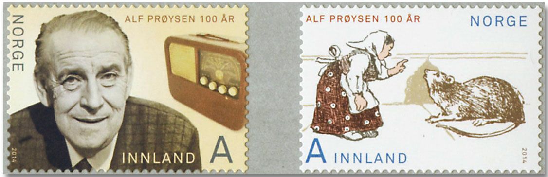 n° 1806/1807 - Timbre NORVEGE Poste