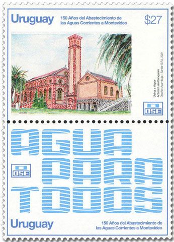 n° 3042 - Timbre URUGUAY Poste