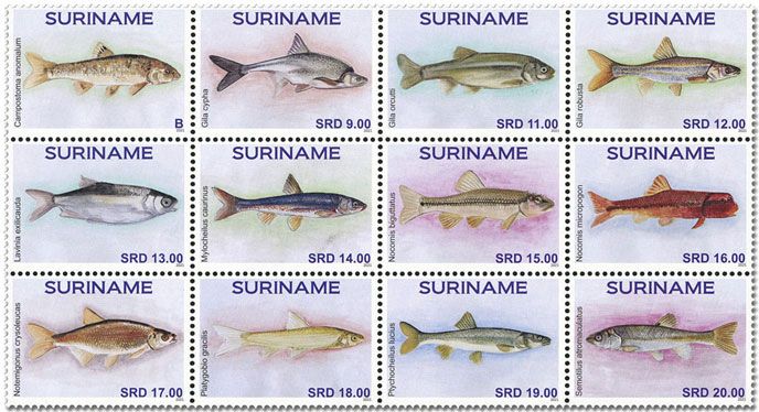 n° 3053/3064 - Timbre SURINAM Poste