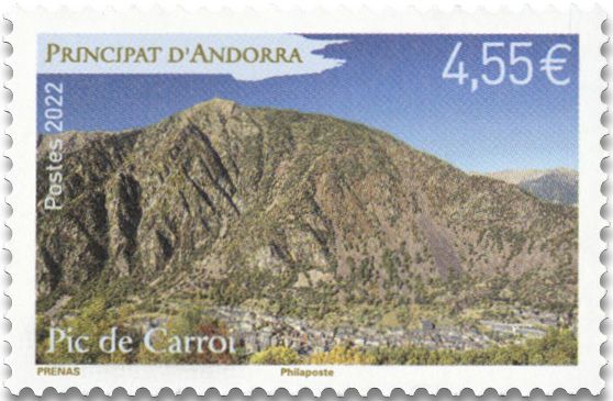 n° 870 - Timbre ANDORRE Poste