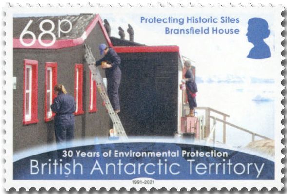 n° 784/787 - Timbre ANTARCTIQUE BRITANNIQUE Poste