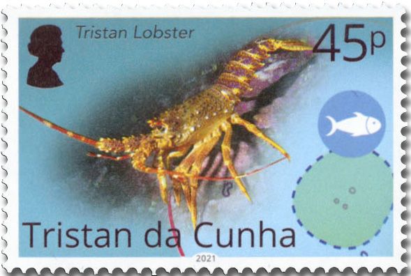 n° 1297/1300 - Timbre TRISTAN DA CUNHA Poste