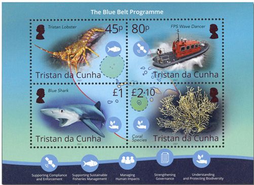 n° 79 - Timbre TRISTAN DA CUNHA Blocs et feuillets