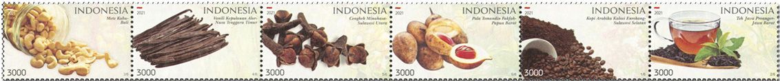 n° 3084/3089 - Timbre INDONESIE Poste