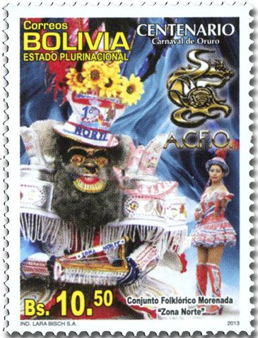 n° 1664 - Timbre BOLIVIE Poste