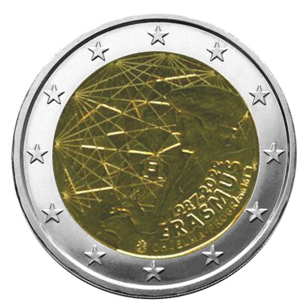 2 EURO COMMEMORATIVE 2022 : FINLANDE (35 Ans du Programme Erasmus)