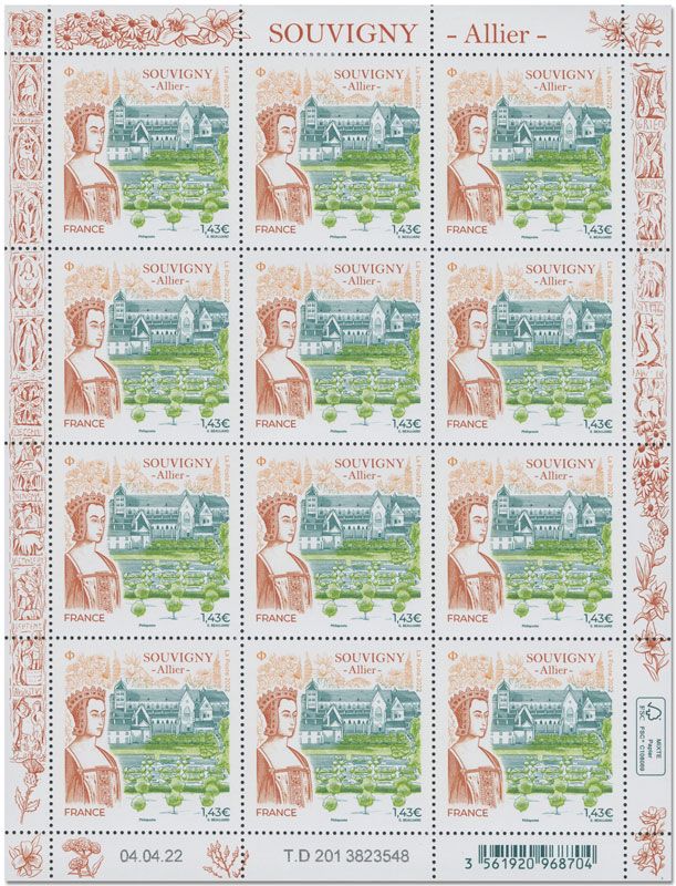 n° F61 - Timbre France Feuillets de France (n° 5575)