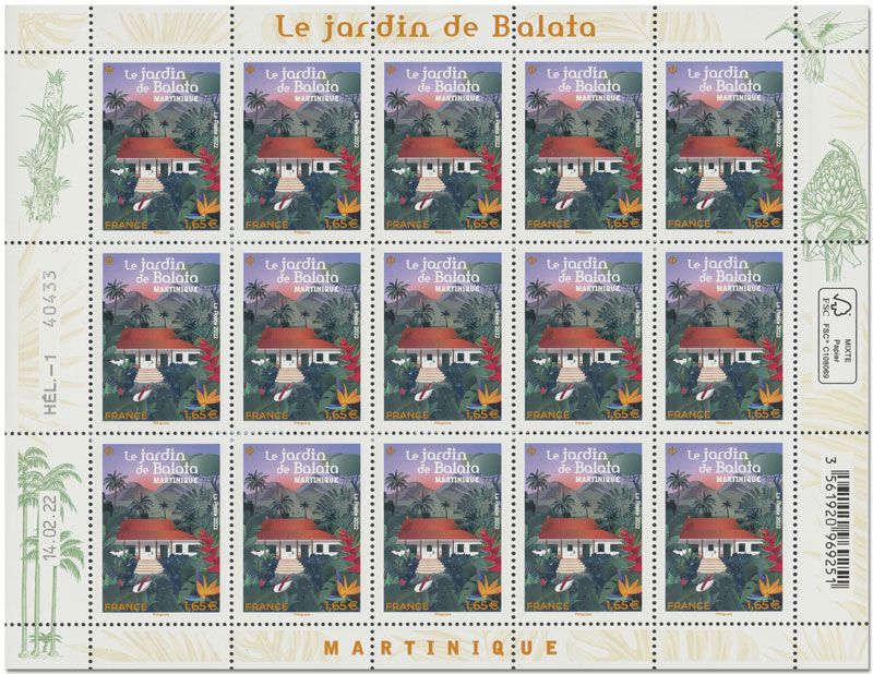 n° F64 - Timbre France Feuillets de France (n° 5578)