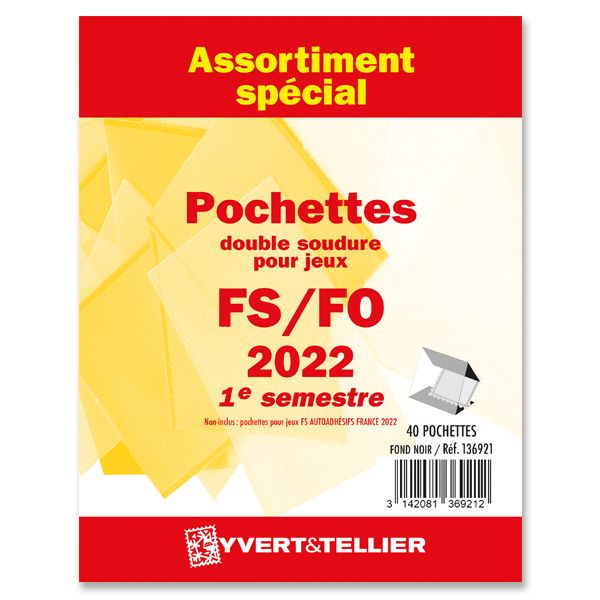 Assortiment de pochettes (double soudure) : 2022-1er semestre