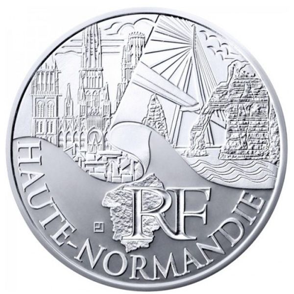 10€ DES REGIONS - Haute-Normandie - 2011