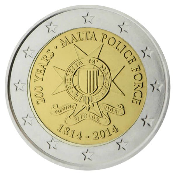 2 EUROS COMEMORATIVAS 2014 : MALTA