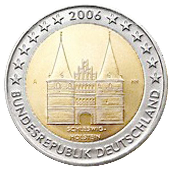 2 EURO COMMEMORATIVE 2006 : ALLEMAGNE - A  (Heidelberg)