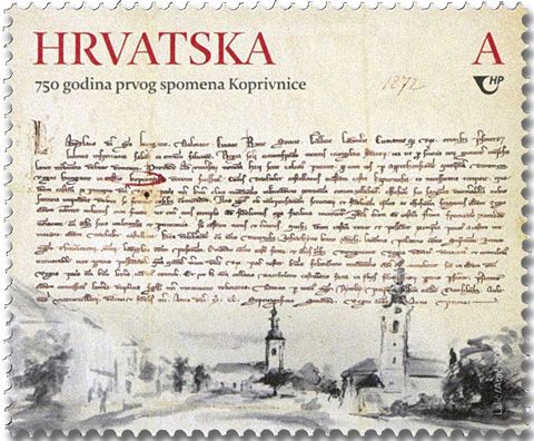 n° 1435 - Timbre CROATIE Poste