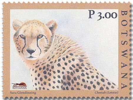 n° 1275/1278 - Timbre BOTSWANA Poste