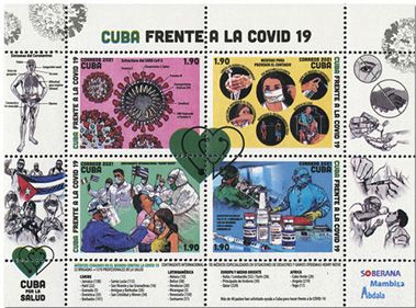 n° 5974/5977 - Timbre CUBA Poste