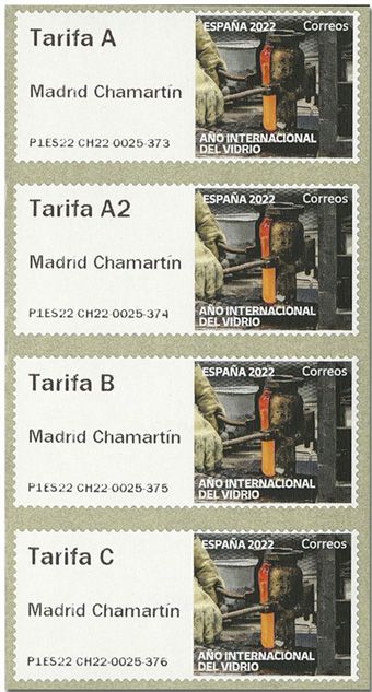 n° 179 - Timbre ESPAGNE Timbres de distributeurs