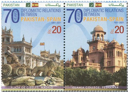 n° 1564/1565 - Timbre PAKISTAN Poste