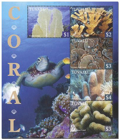 n° 2350/2354 - Timbre TUVALU Poste