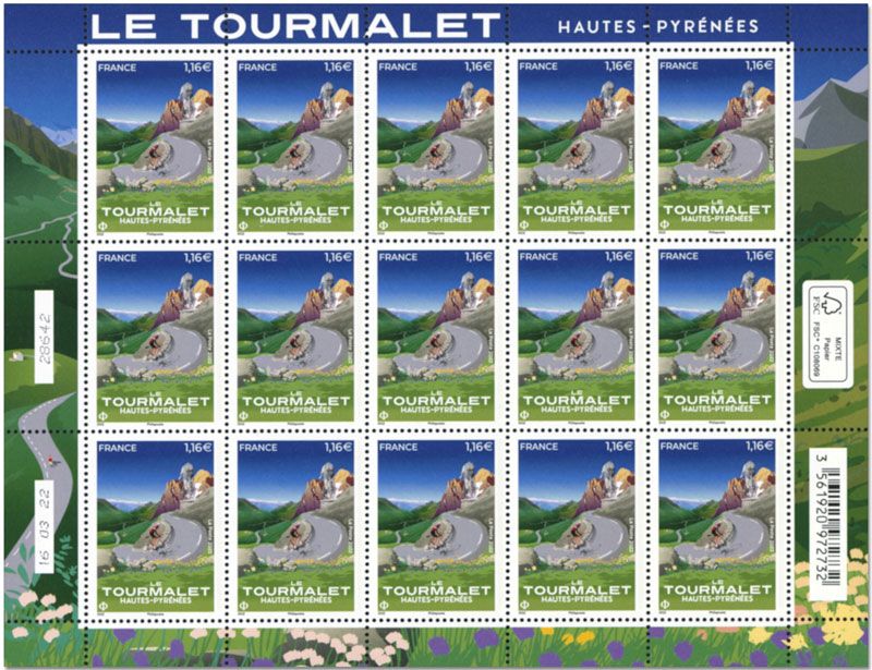 n° F71 - Timbre France Feuillets de France (n° 5612)