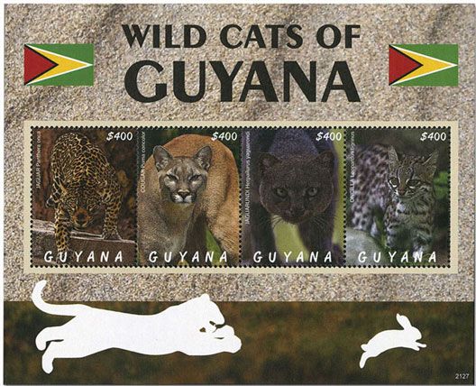 n° 7293/7296 - Timbre GUYANA Poste