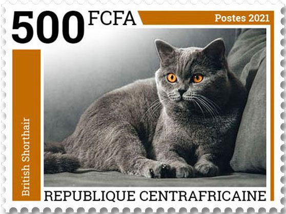 n° 8446/8449  - Timbre CENTRAFRIQUE Poste