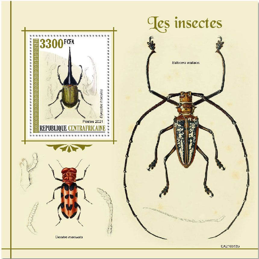 n° 1789  - Timbre CENTRAFRIQUE Blocs et feuillets