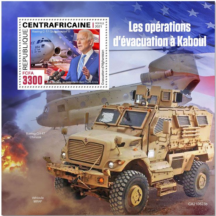 n° 1904  - Timbre CENTRAFRIQUE Blocs et feuillets